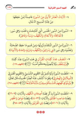 الخرائط الذهنية لفهم السور القرانية مع الترميز اللوني للخرائط